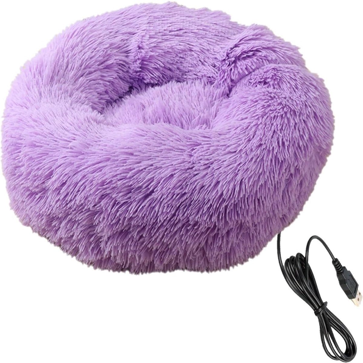 Lit pour Chat - CozyCat™ - Mauve - Minou Majesté