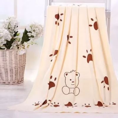 Serviette de Bain - PetTowel™ - Ourson Crème - Minou Majesté