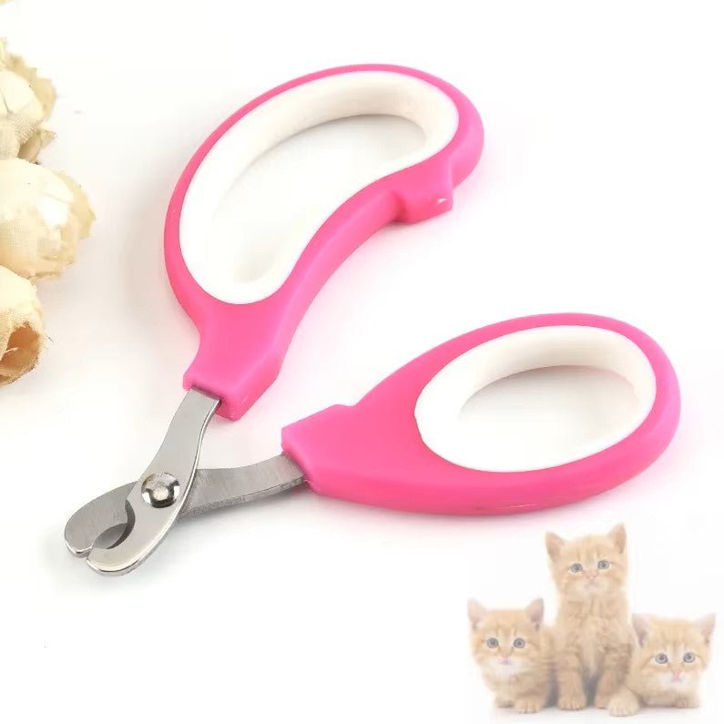 Coupe Ongle pour Chat - PetCatNailScissor™ - Rose Blanc - Minou Majesté